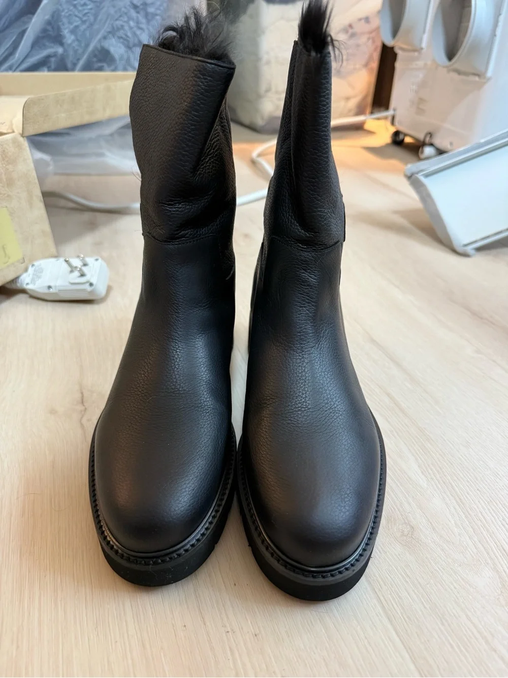 Vince Women’s Fur Lined Boots